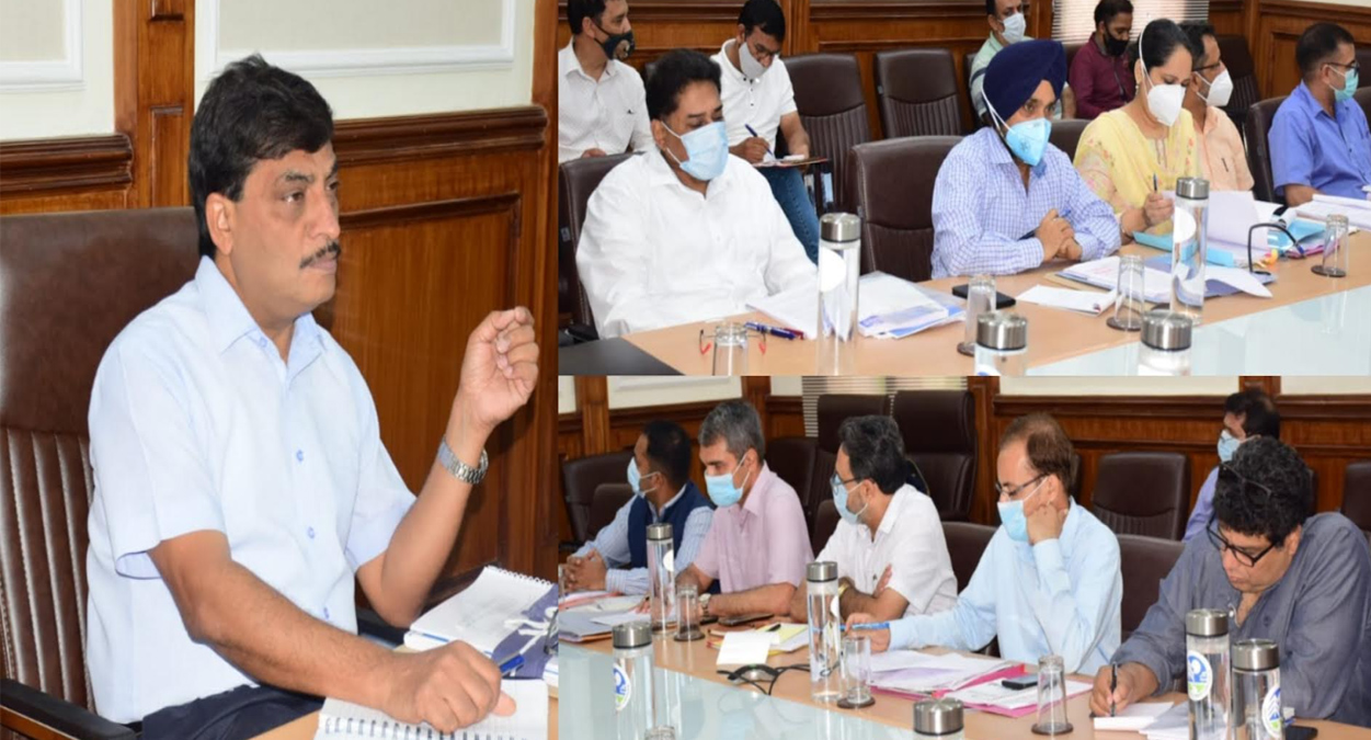 CS chairs second meeting of the J&K Wetland Authority