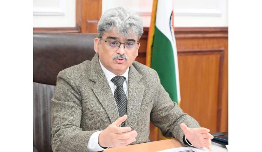 Chief Secy reviews progress of major health infrastructure projects across J&K