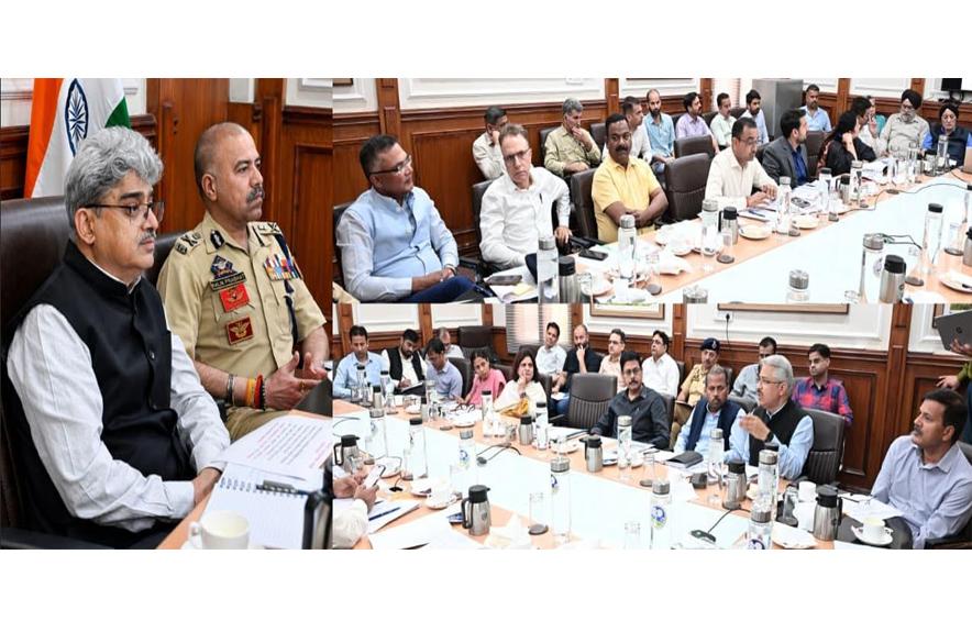 CS reviews preparations for Shri Amarnathji Yatra (SANJY)-2026