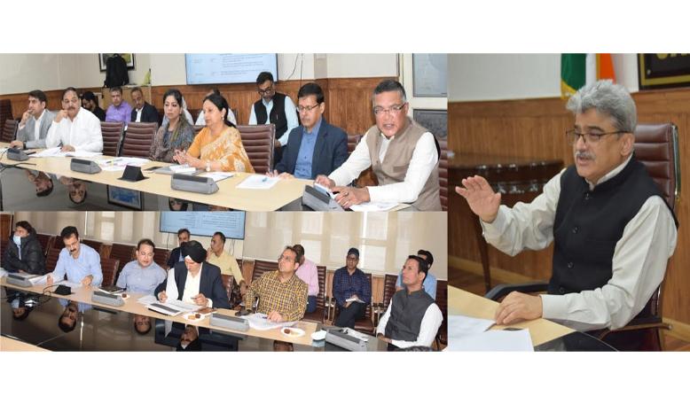 Chief Secretary reviews progress on PM Gati Shakti implementation