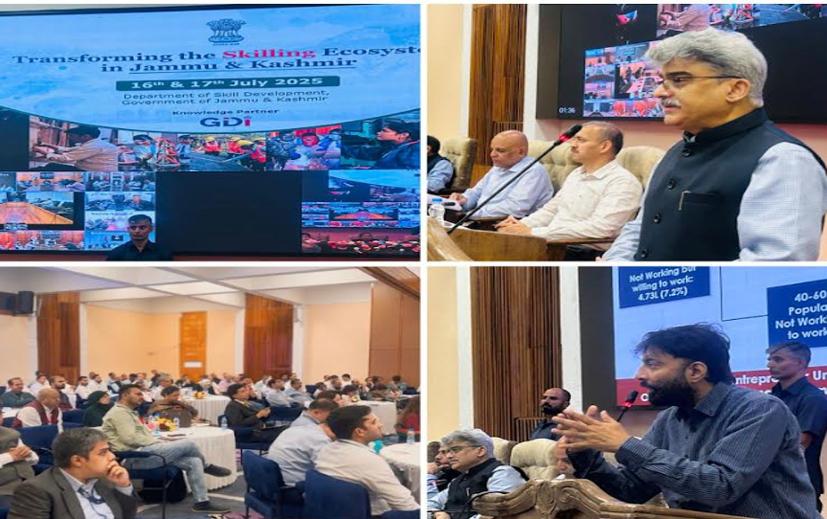 Workshop on ‘Transforming the Skilling Landscape in J&K’ concludes successfully