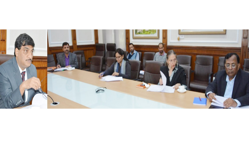 CS chairs meeting of EC, approves 8.35 Cr action plan of Rehabilitation Council