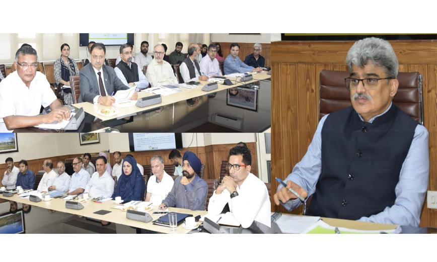 CS holds maiden review of implementation of JKCIP across J&K