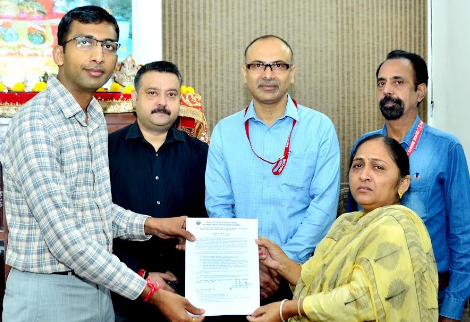 Chairman, SMVDSB grants appointment to next of kin on compassionate grounds
