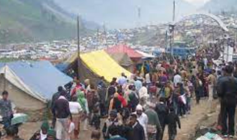SASB starts Souvenir counter facility for Devotees to buy Prasad/ Silver Coins at  Baltal, Chandanwari