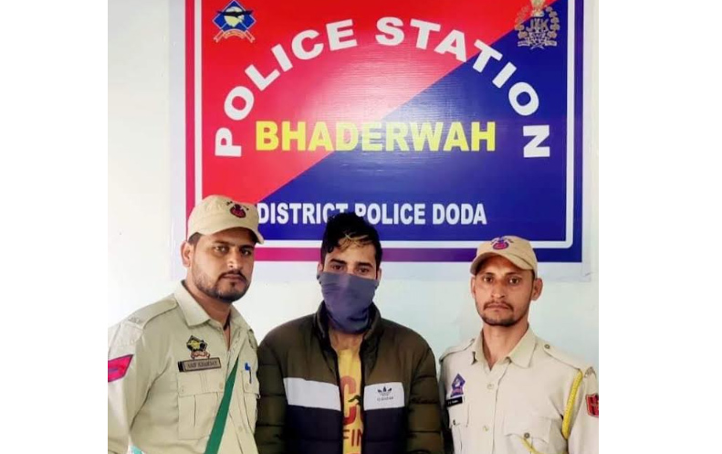 Doda Police book another notorious drug peddlers under PSA