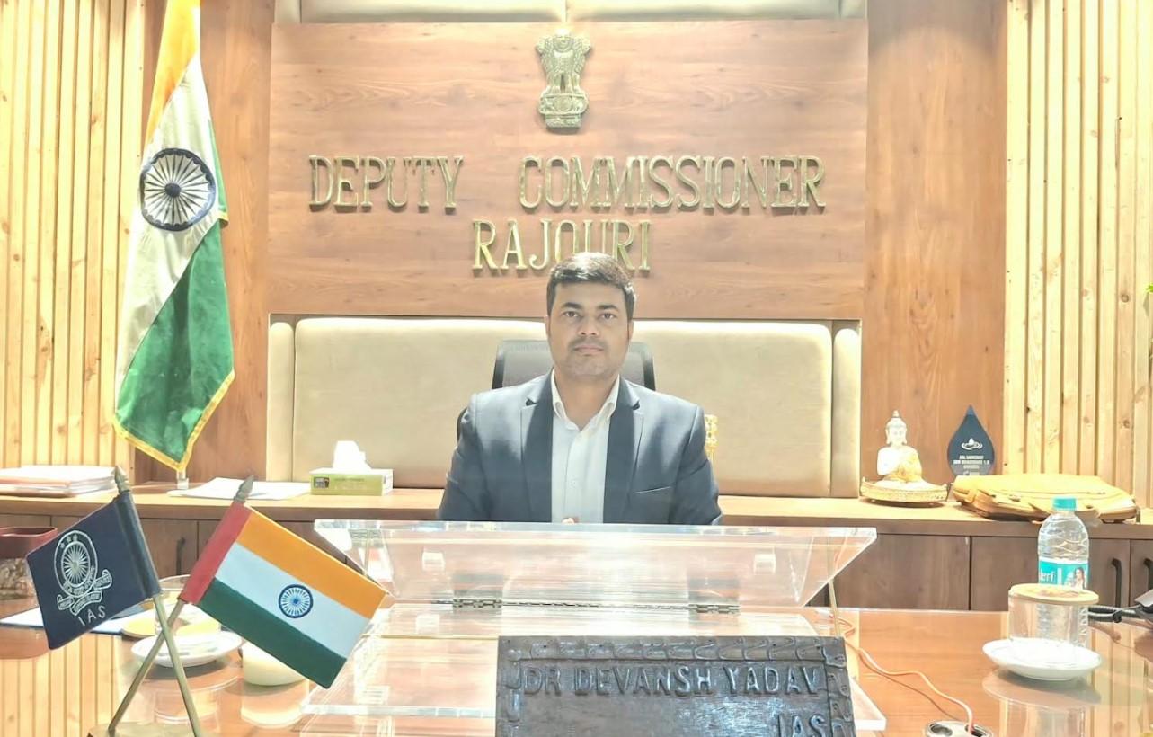 Dr Devansh Yadav takes over as DC Rajouri; Chairs introductory meeting with district officers