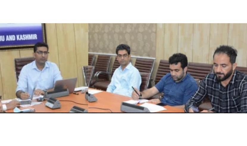 MoUs to be signed with Kashmir University and BGSBU for Coaching Centres for competitive examinations