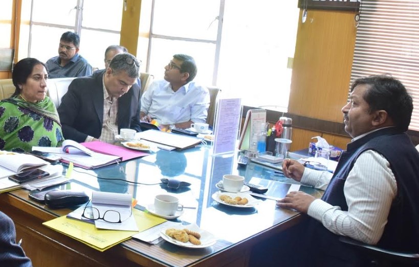 Dheeraj discusses implementation of action plans under AMRUT-2.0 in J&K