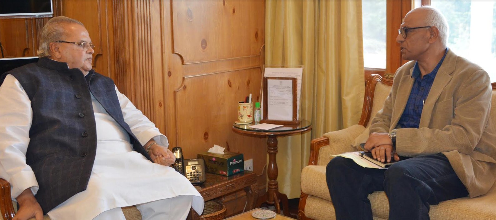 Secretary, Ministry of Skill Development and Entrepreneurship meets Governor