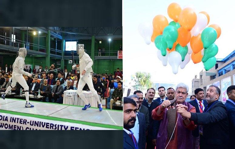 Lt Governor declares All India Inter-University Fencing Championship open in Jammu