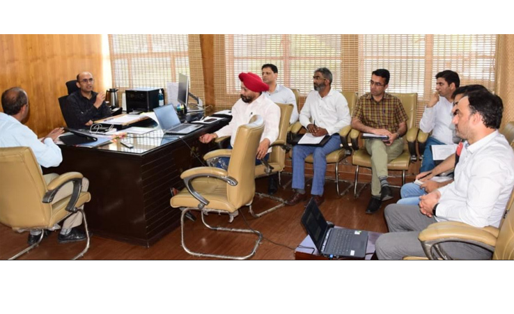 Secy H&ME chairs 13th ECM of J&K NAM