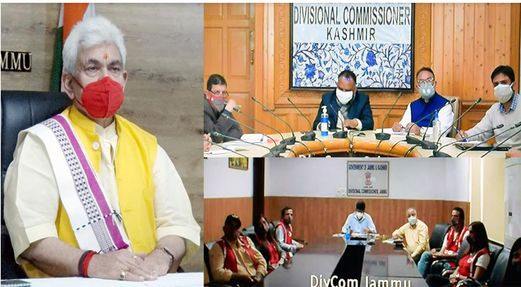 Lt Governor chairs meeting with office-bearers, volunteers of Indian Red Cross Society, J&K