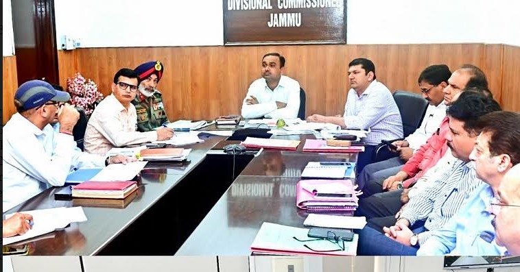 Div Com reviews progress on mega road projects executed in Jammu division