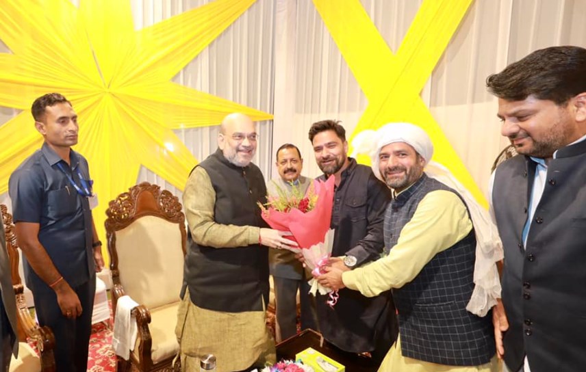 Shah’s J&K visit begins, reservation for Pahadi community on the cards