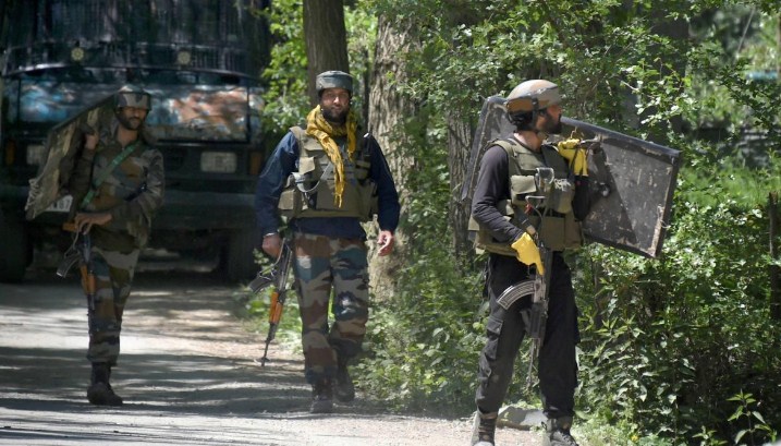 Lashkar commander among 3 militants killed in J&K encounters