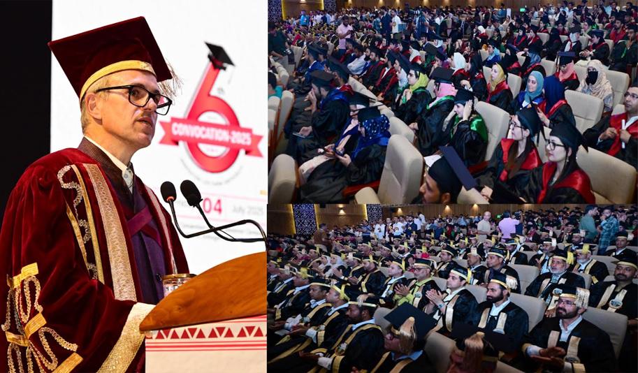 CM Omar Abdullah urges youth to lead J&K's transformation