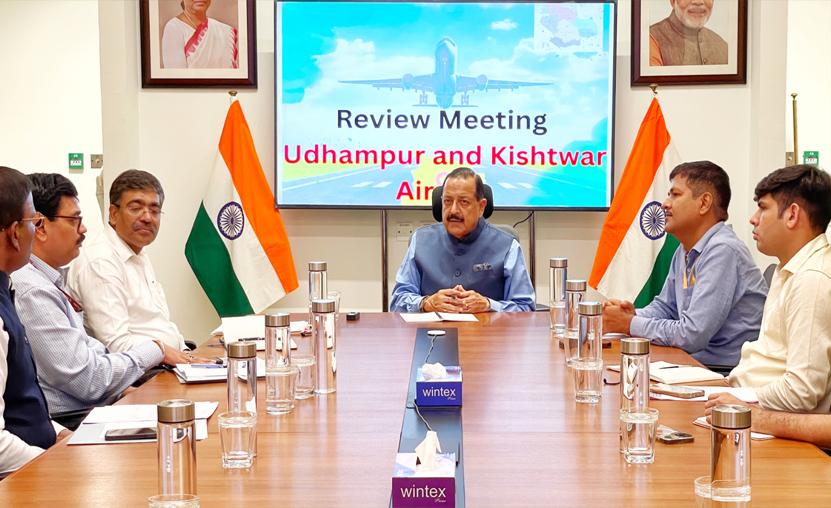 Udhampur airport operationalisation finalised, Kishtwar being included in ‘UDAN’: Dr Jitendra Singh