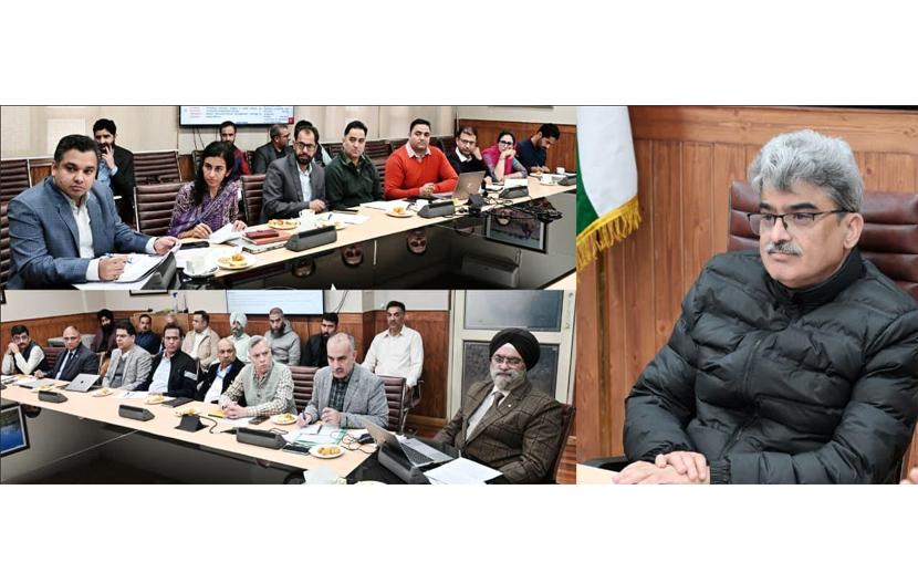 Chief Secretary reviews functioning of IT Department and NIC J&K
