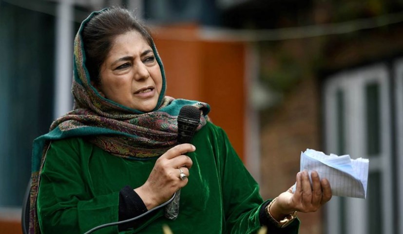 Mehbooba Mufti: Election commission puppet of BJP, party using Kashmiri Pandits for votes