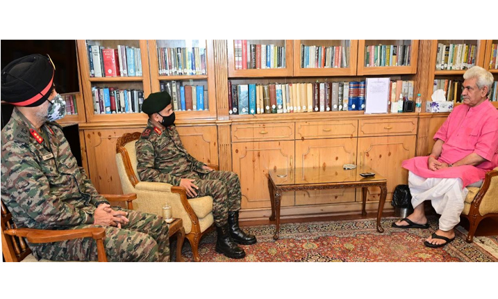 GOC-in-C Northern Command calls on Lt Governor