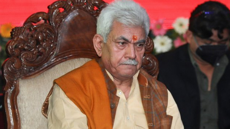 LG Manoj Sinha condemns terrorist attack in Rajouri