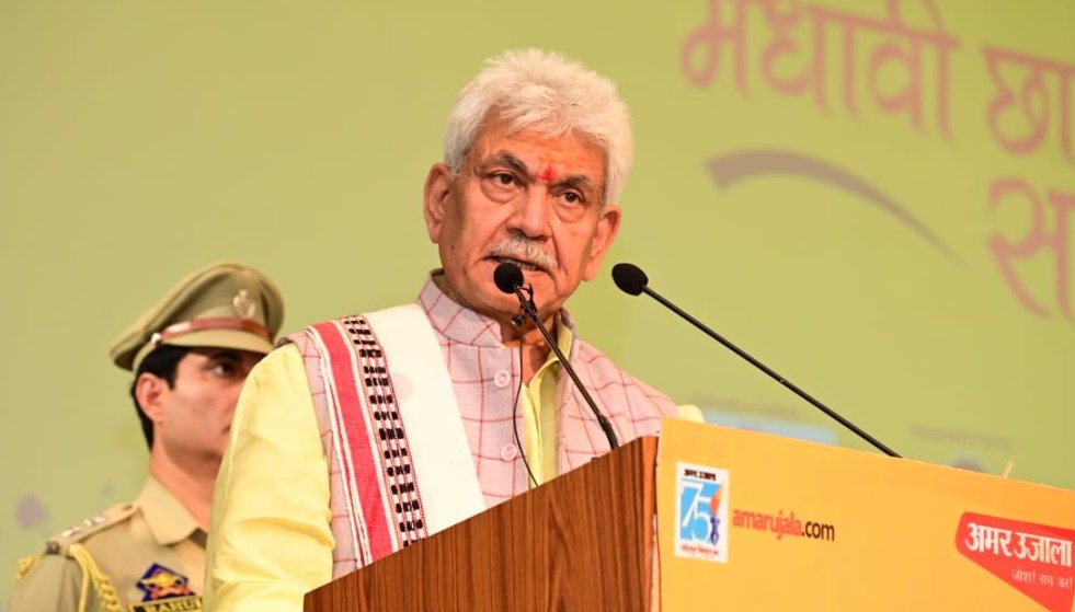 Biggest power for a student is Critical Thinking and Curiosity is the only real identity: LG Manoj Sinha