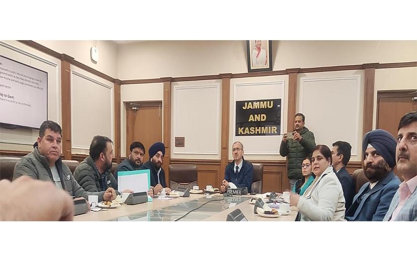 Principal Secretary Finance chairs FRC meet at Jammu