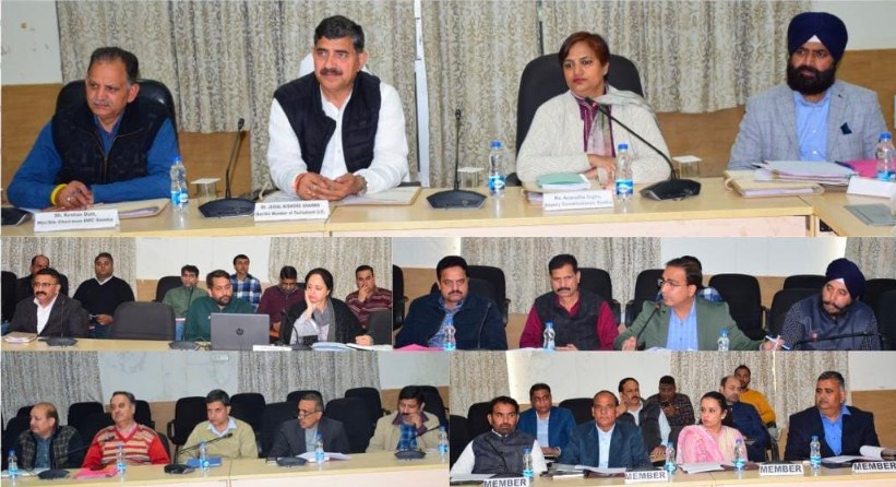 MP Jugal Kishore Sharma chairs DISHA meeting at Samba