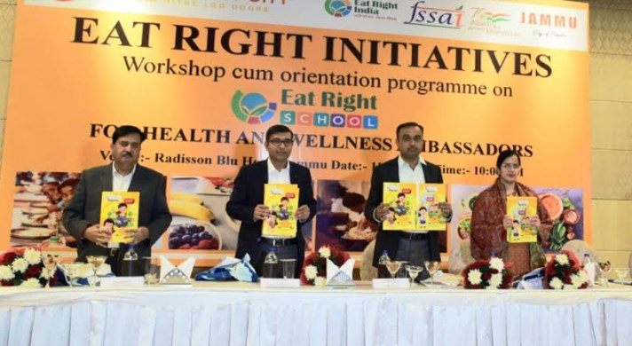 Div Com Jammu launches "The Eat Right School" Campaign