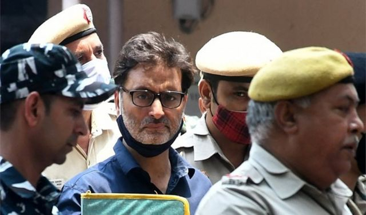 IAF officers’ killing: Yasin Malik seeks physical appearance, case listed for 19 October