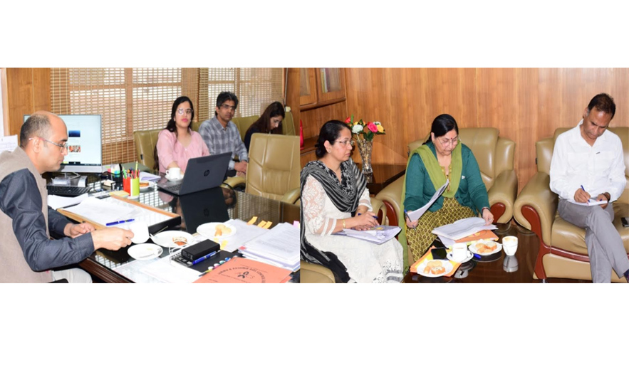 Secretary H&ME chairs meeting regarding implementation of NTEP in J&K