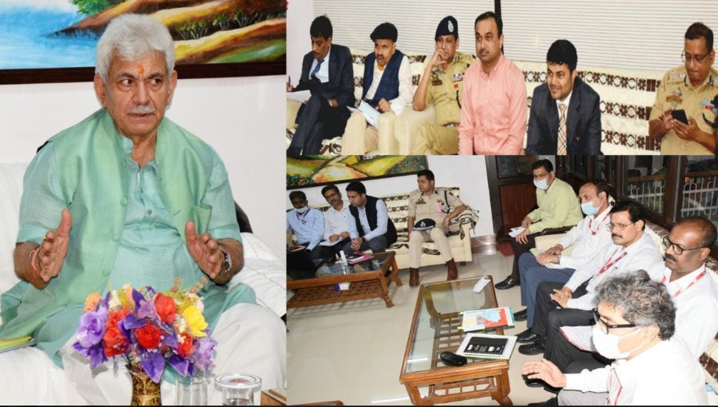 Lt Governor chairs meeting with HEP authorities, reviews progress of Hydroelectric Power Projects