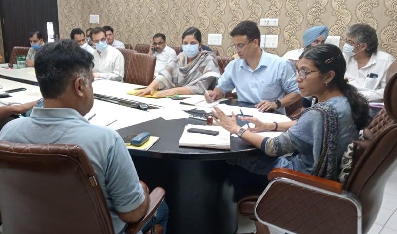 DC Jammu reviews progress of works under annual plan - DDC BDC, PRI components