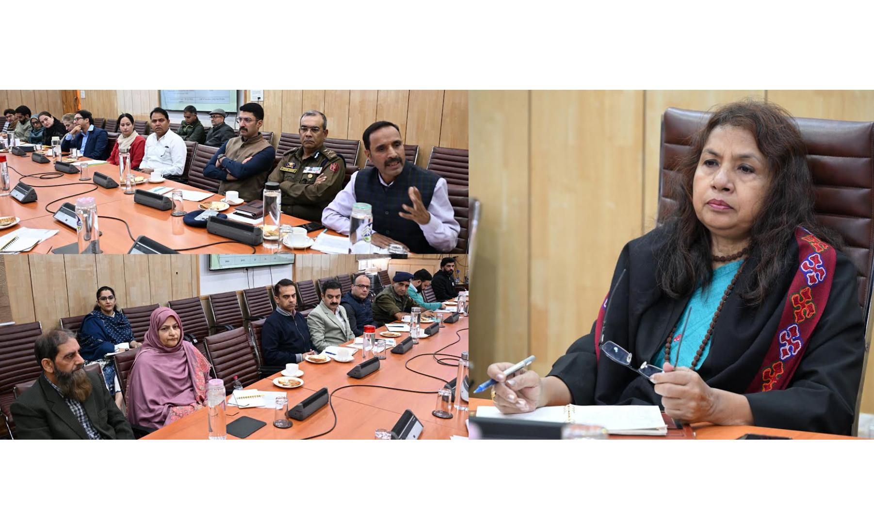 NHRC Special Rapporteur reviews Human Rights scenario in J&K