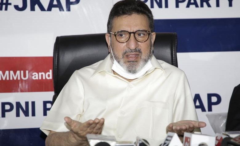 Decisions against aspirations of people will be looked after elected govt is formed in J&K: Altaf Bukhari