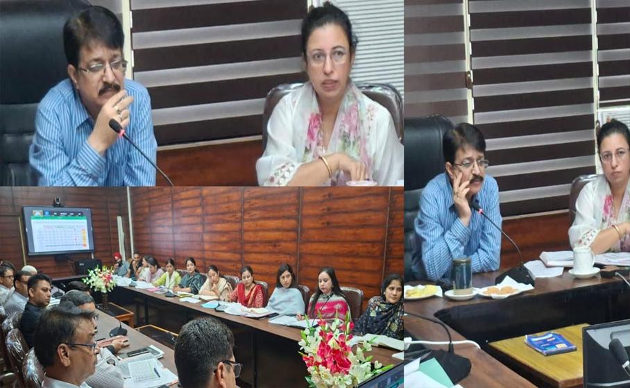 Commissioner State Taxes chairs review meeting with STOs of Jammu Division