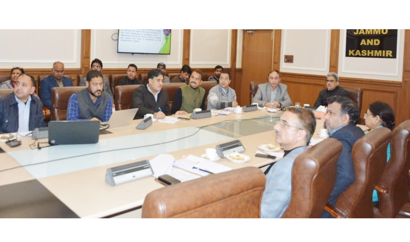 Dulloo reviews progress on GI tagging of agriculture products of J&K