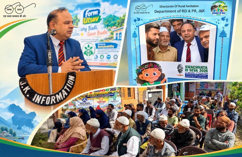 RD&PR organises Special Gram Sabhas across 4,291 Panchayats of J&K