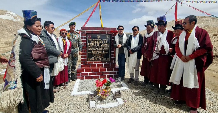 World's highest motorable road at 18,600 feet inaugurated in Ladakh