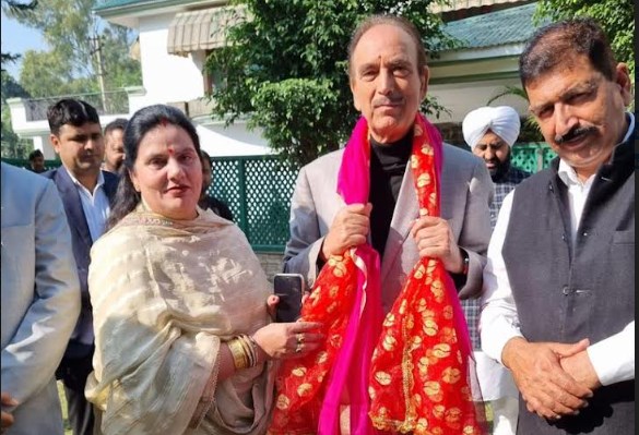 My Party is committed to serve the people of J&K:  Ghulam Nabi Azad