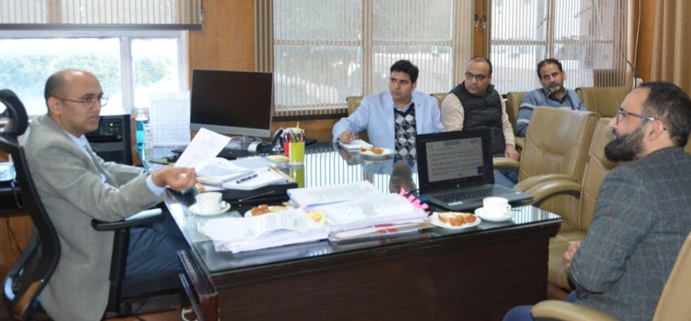 Secy H&ME reviews progress on implementation of Eat Right India Movement across J&K