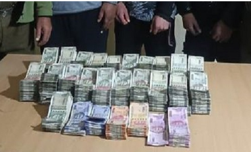 J&K police recover Rs 57.43 lakh concealed in geyser, arrest one person