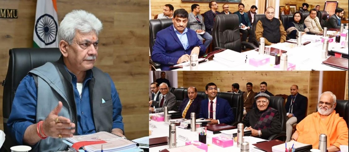 Lt Governor chairs the meeting of Shri Mata Vaishno Devi Shrine Board