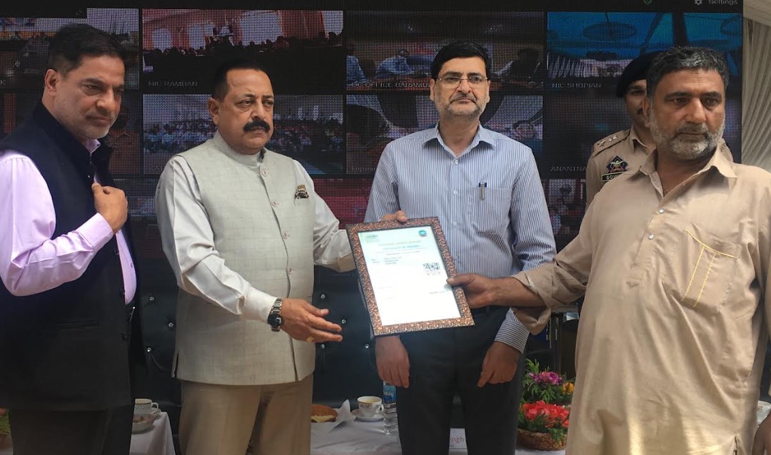 Kashmir essential part of Modi's New India journey: Dr Jitendra Singh