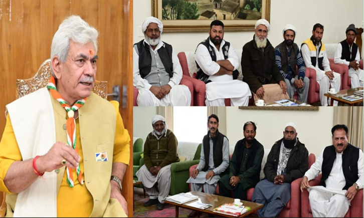 Delegation of Gurjar Desh Charitable Trust calls on Lt Governor
