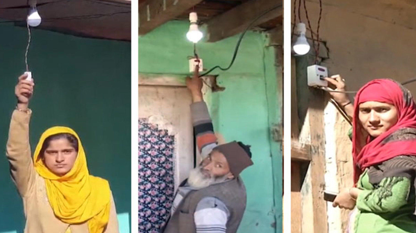 J&K: Ganouri-Tanta village of Doda District receives electricity for the first time