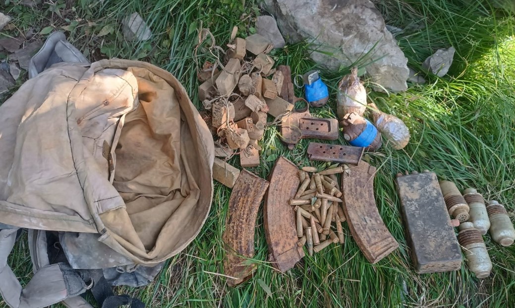 Arms, ammo recovered as forces bust militant hideout in Poonch