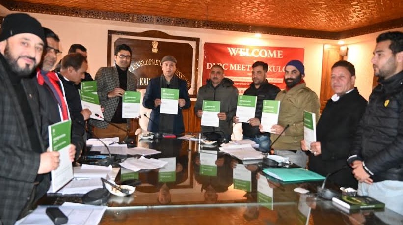 Kulgam Gets Rs 1332 Cr NABARD Potential under Priority Sector: DC Kulgam launches PLP document