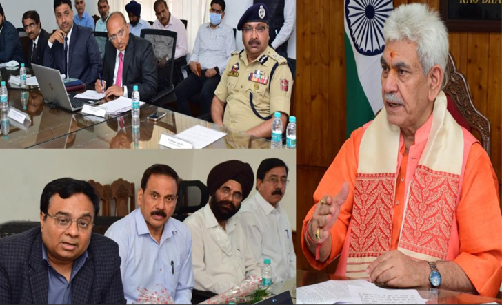 Lt Governor inaugurates additional office block of Anti Corruption Bureau Hqrs at Srinagar